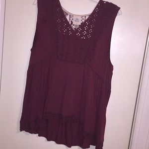 Layered tank top
